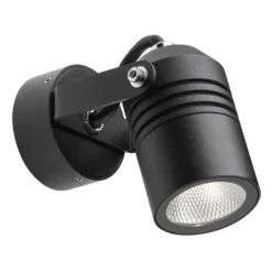 LED-Außenwandstrahler 5019, schwarz, IP54