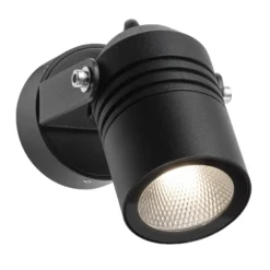 LED-Außenwandstrahler 5019, schwarz, IP54