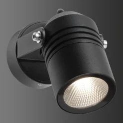 LED-Außenwandstrahler 5019, schwarz, IP54