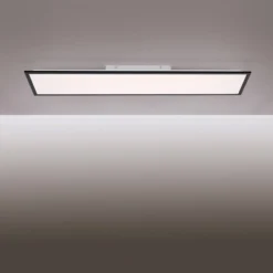 LED-Aufbaupanel Flat CCT, schwarz, 119 x 29 cm