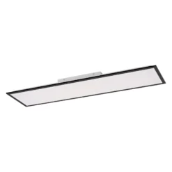 LED-Aufbaupanel Flat CCT, schwarz, 119 x 29 cm