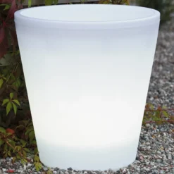 LED-Blumentopf Assisi beleuchtet Ø 37 cm