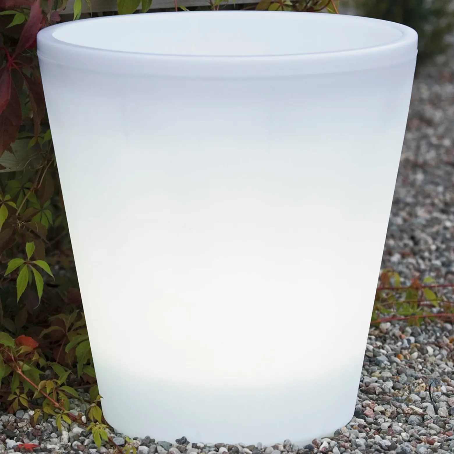 LED-Blumentopf Assisi beleuchtet Ø 37 cm