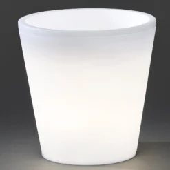 LED-Blumentopf Assisi beleuchtet Ø 28 cm