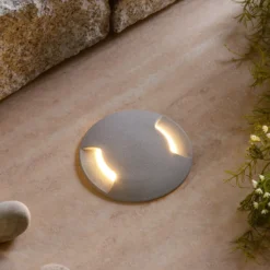 LED-Boden-Einbauleuchte Ceci 120-2L grau CCT