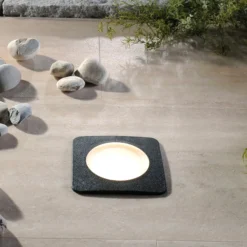 LED-Boden-Einbauleuchte Ceci 120-SQ schwarz CCT