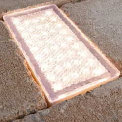 LED-Bodeneinbauleuchte Tabit, 10 x 20 cm, begehbar