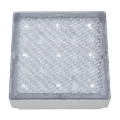 LED-Bodeneinbauleuchte Walkover, IP68 8x8cm