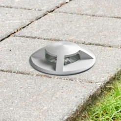 LED-Bodeneinbaustrahler Anina aus Aluminium