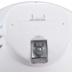 LED-Deckeneinbauleuchte Acrux, Ø 17 cm, schwarz, CCT