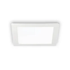 LED-Deckeneinbauleuchte Groove square 11,8x11,8 cm