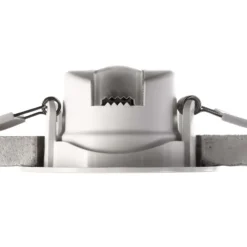 LED-Deckeneinbauleuchte SMD-68-230V, 3.000K, Ø8,5cm, schwarz