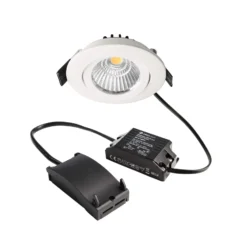 LED-Deckeneinbaustrahler Dione 4.000 K weiß
