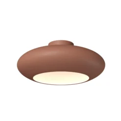 LED-Deckenlampe Aros, kupferfarben, Ø 40 cm, Metall, 3.000 K
