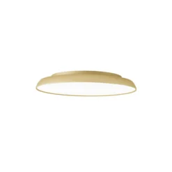 LED-Deckenlampe Art, Ø 30 cm, creme-goldfarben, Metall