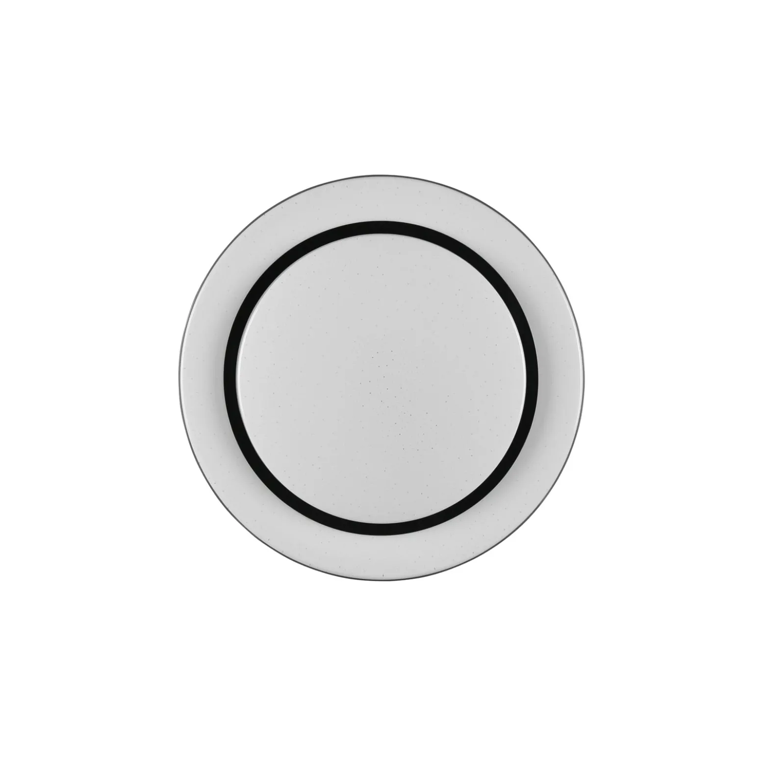 LED-Deckenlampe Atria, Ø 38 cm, schwarz, Kunststoff, CCT