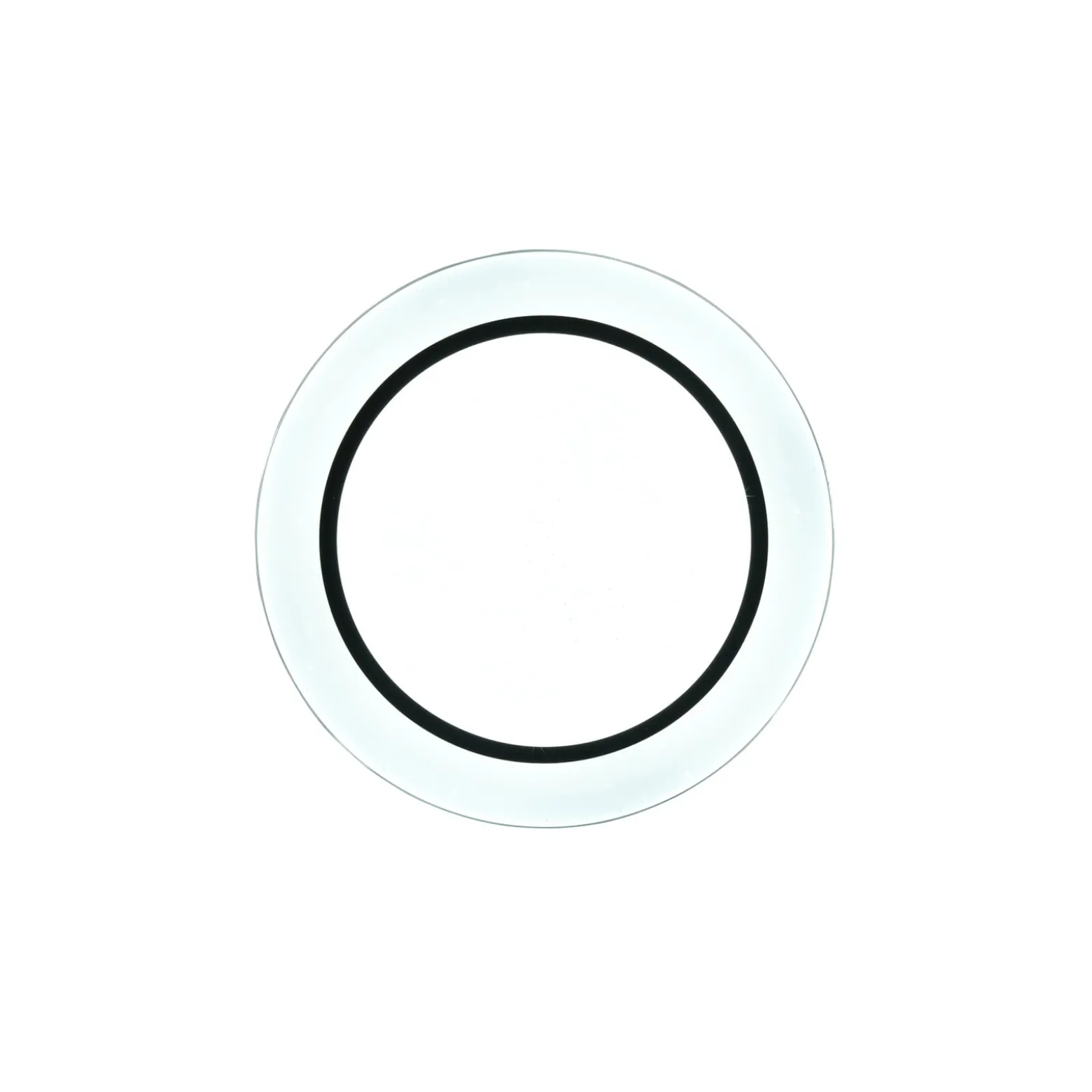 LED-Deckenlampe Atria, Ø 38 cm, schwarz, Kunststoff, CCT