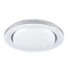 LED-Deckenlampe Atria, Ø 58 cm, weiß, Kunststoff, CCT