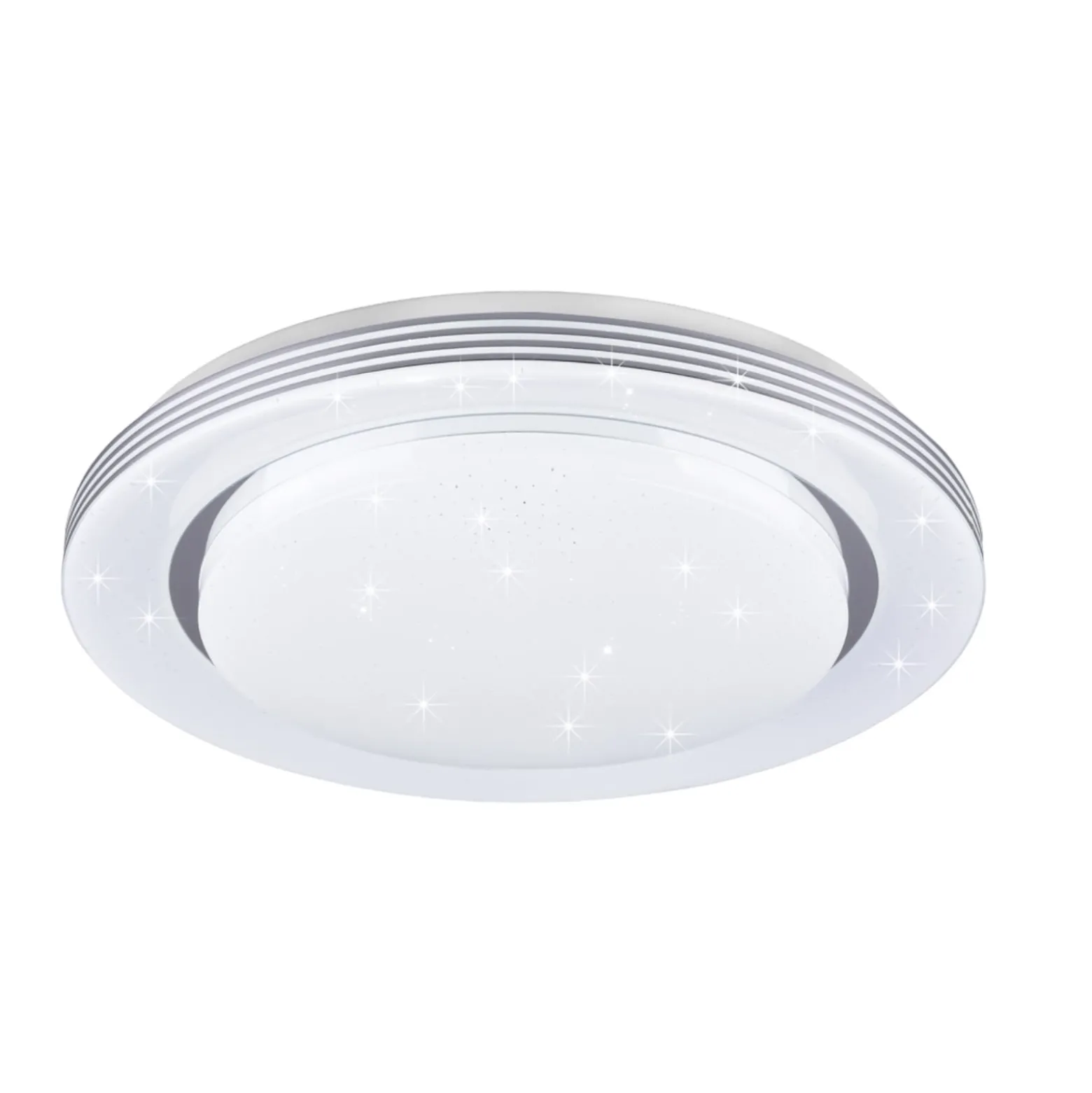LED-Deckenlampe Atria, Ø 58 cm, weiß, Kunststoff, CCT
