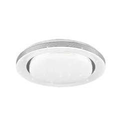 LED-Deckenlampe Atria, Ø 38 cm, weiß, Kunststoff, CCT