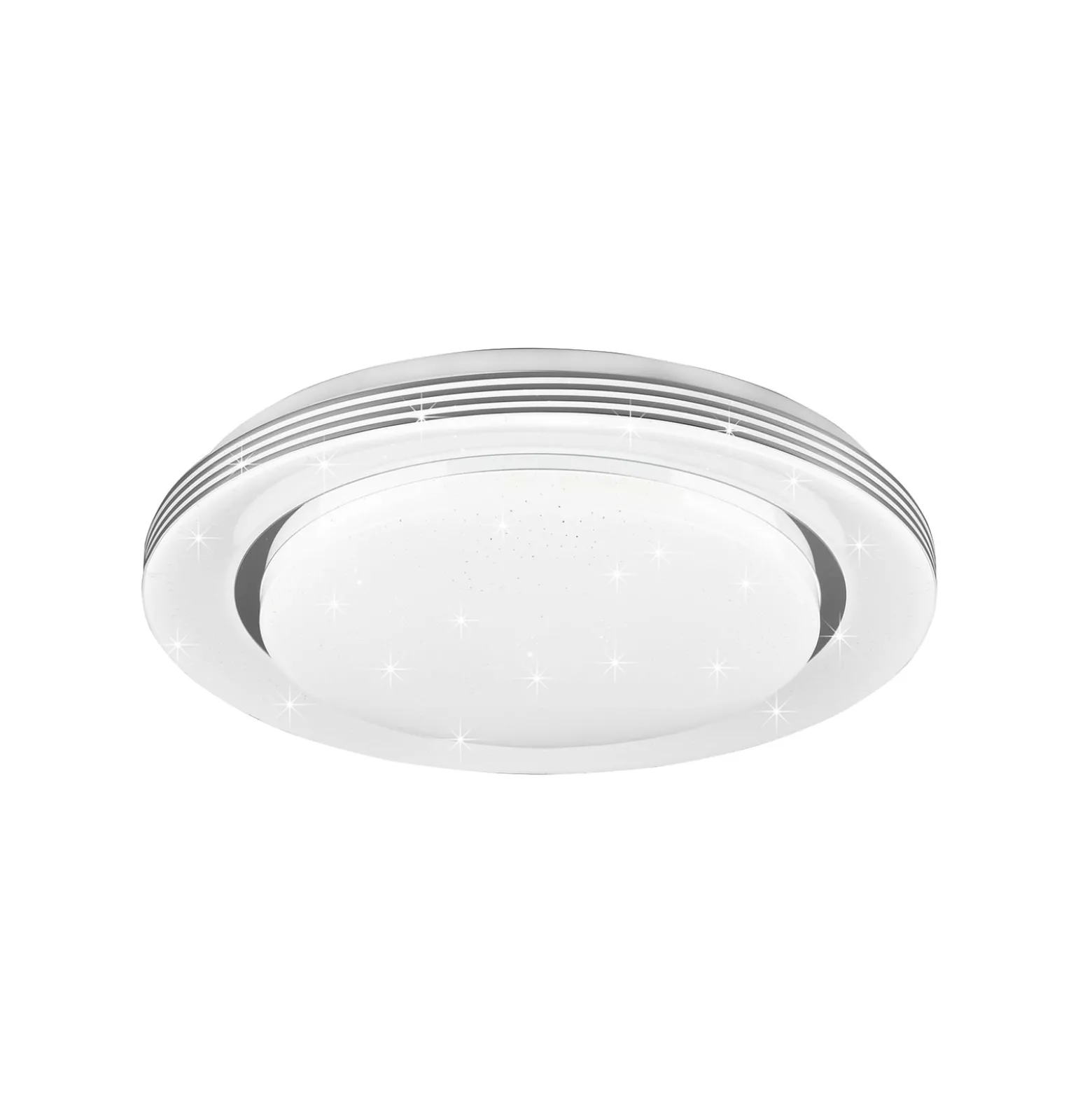LED-Deckenlampe Atria, Ø 38 cm, weiß, Kunststoff, CCT