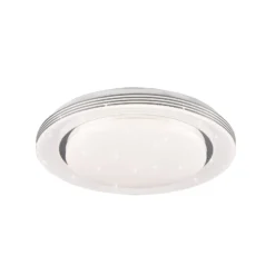 LED-Deckenlampe Atria, Ø 38 cm, weiß, Kunststoff, CCT