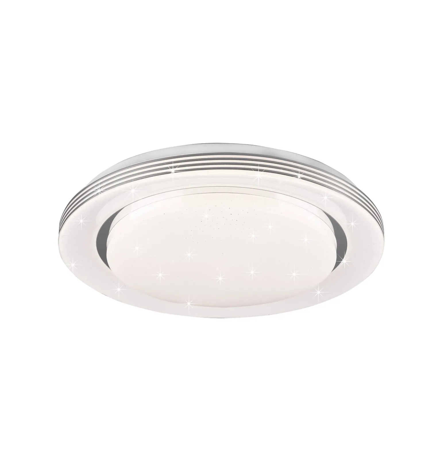 LED-Deckenlampe Atria, Ø 38 cm, weiß, Kunststoff, CCT