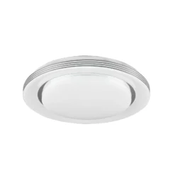 LED-Deckenlampe Atria, Ø 38 cm, weiß, Kunststoff, CCT