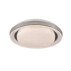 LED-Deckenlampe Atria, Ø 27 cm, weiß, Kunststoff, CCT