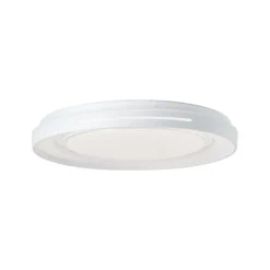 LED-Deckenlampe Barty, weiß/chrom, Ø 48,5 cm, CCT, Metall