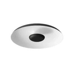 LED-Deckenlampe Basin_P, schwarz, Metall, Ø 48 cm