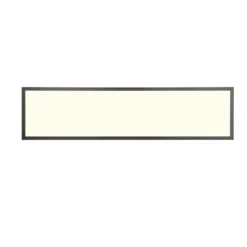 LED-Deckenlampe Beta, Länge 119 cm, schwarz, RGBW, CCT