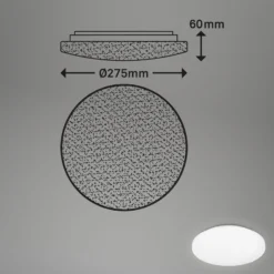 LED-Deckenlampe Case IP44 Sternenhimmel 840 Ø 28cm