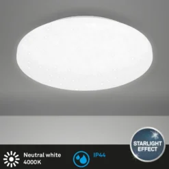 LED-Deckenlampe Case IP44 Sternenhimmel 840 Ø 34cm