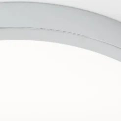 LED-Deckenlampe Disc, chromfarben, Ø 28 cm, CCT, Metall