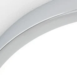 LED-Deckenlampe Disc, chromfarben, Ø 24 cm, CCT, Metall