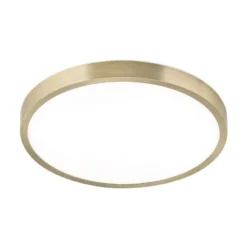 LED-Deckenlampe Disc, messingfarben antik, Ø 28 cm, CCT