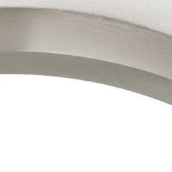 LED-Deckenlampe Disc, nickelfarben satiniert, Ø 28 cm, CCT