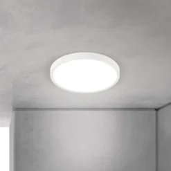 LED-Deckenlampe Disc, weiß Ø 28 cm, CCT, Metall/Kunststoff
