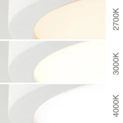 LED-Deckenlampe Disc, weiß Ø 28 cm, CCT, Metall/Kunststoff