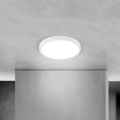 LED-Deckenlampe Disc, weiß Ø 24 cm, CCT, Metall/Kunststoff