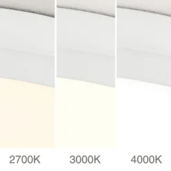 LED-Deckenlampe Disc, weiß Ø 40 cm, CCT, Metall/Kunststoff