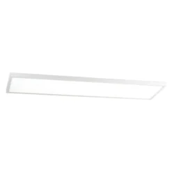 LED-Deckenlampe Disc, weiß, Länge 115 cm, CCT, Metall