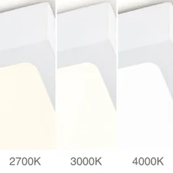 LED-Deckenlampe Disc, weiß, Länge 14 cm, CCT, Metall