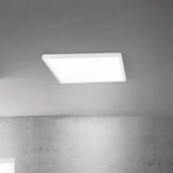 LED-Deckenlampe Disc, weiß, Länge 60 cm, CCT, Metall