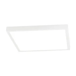 LED-Deckenlampe Disc, weiß Länge 40 cm CCT Metall/Kunststoff