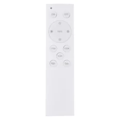 LED-Deckenlampe Doro, Ø 60 cm, grafit/holz dunkel, Holz, CCT