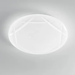 LED-Deckenlampe Elixir, Ø 50 cm, weiß, Kunststoff, CCT