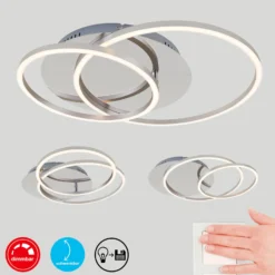 LED-Deckenlampe Frame, dimmbar per Wandschalter