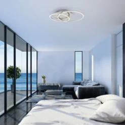 LED-Deckenlampe Frame, dimmbar per Wandschalter